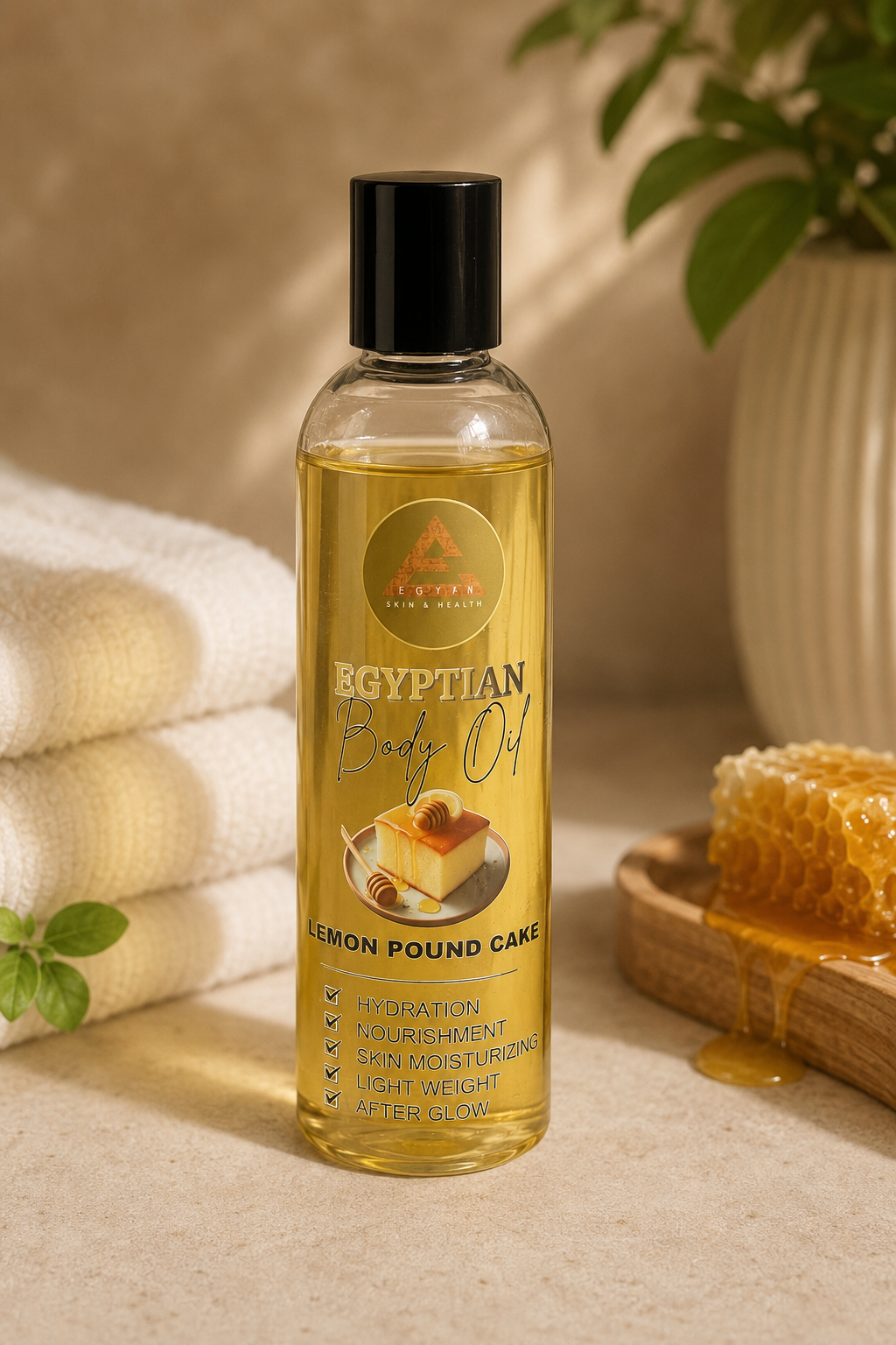 Lemon Pound Cake Hydrating Body Oil